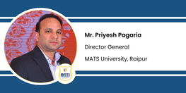 Interview Mr Priyesh Pagaria Director General at MATS University Raipur